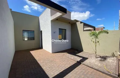 Casa com 2 quartos à venda no pinheirinho, toledo  por r$ 255.000
