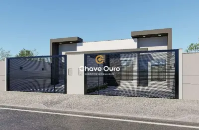 Casa com 3 quartos à venda no guarujá, cascavel  por r$ 450.000