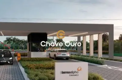 Terreno em condomínio fechado à venda no santa cruz, cascavel  por r$ 400.000