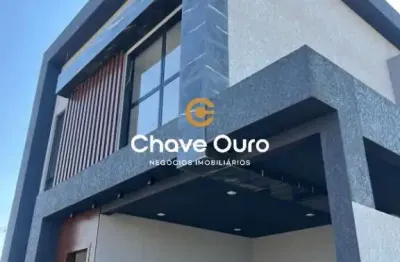 Casa em condomínio fechado com 3 quartos à venda no claudete, cascavel  por r$ 1.600.000