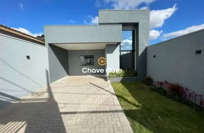 Casa com 3 quartos à venda no interlagos, cascavel  por r$ 408.000
