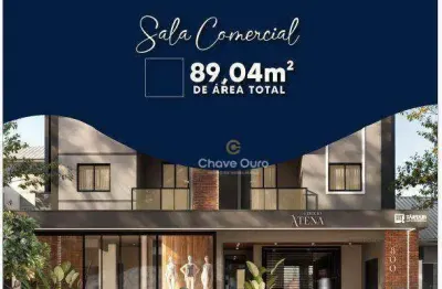 Sala à venda, 89 m² por r$ 520.000,00 - jardim gisela - toledo/pr