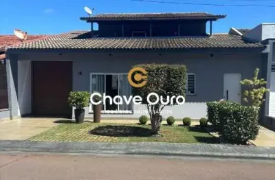 Casa em condomínio fechado com 3 quartos à venda no country, cascavel  por r$ 1.100.000