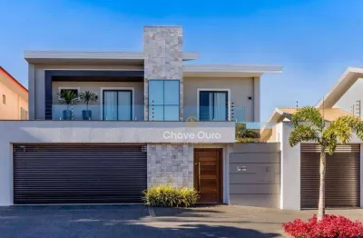 Sobrado com 4 dormitórios à venda, 329 m² por r$ 4.500.000,00 - tropical  - cascavel/pr