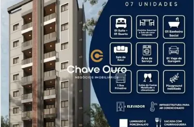 Apartamento com 2 quartos à venda no jardim gisela, toledo  por r$ 440.000
