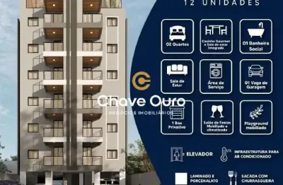 Apartamento com 2 quartos à venda no jardim gisela, toledo  por r$ 350.000