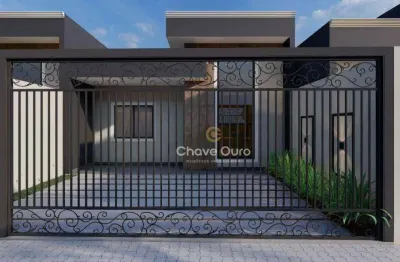 Casa com 2 quartos à venda, 53m²  - floresta - cascavel/pr