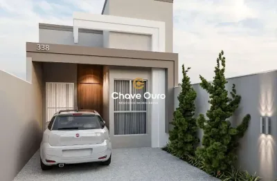 Casa em condomínio fechado com 3 quartos à venda no brazmadeira, cascavel  por r$ 420.000