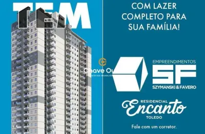 Apartamento com 3 quartos à venda no jardim porto alegre, toledo  por r$ 448.044