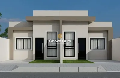 Casa com 3 quartos à venda no santa felicidade, cascavel  por r$ 350.000