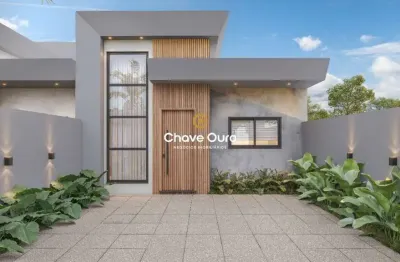 Casa com 3 quartos à venda no recanto tropical, cascavel  por r$ 477.000