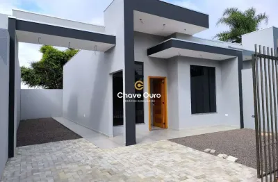 Casa com 2 quartos à venda no brasília, cascavel  por r$ 335.000