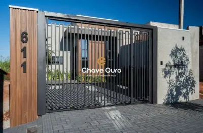 Casa com 2 quartos à venda no recanto tropical, cascavel  por r$ 425.000