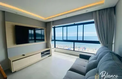 Apartamento com 3 dormitórios para alugar, 126 m² por r$ 1.200,01/dia - frente mar - balneário camboriú/sc