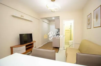Studio reformado com 1 dormitório à venda, 29 m² por r$ 425.000 - nações - balneário camboriú/sc