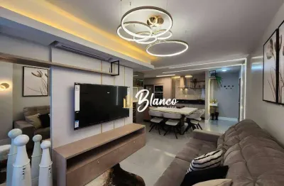 Apartamento quadra mar com 1 suíte + 2 demi-suítes à venda, 110 m² por r$ 1.990.000 - centro - balneário camboriú/sc