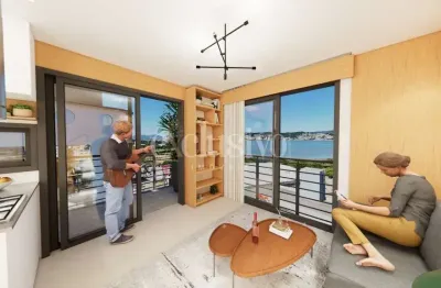 Apartamento com 1 quarto à venda na avenida engenheiro max de souza, 926, coqueiros, florianópolis por r$ 606.500