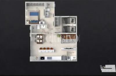 Apartamento com 2 quartos à venda na rua lauro linhares, 750, trindade, florianópolis por r$ 1.079.812