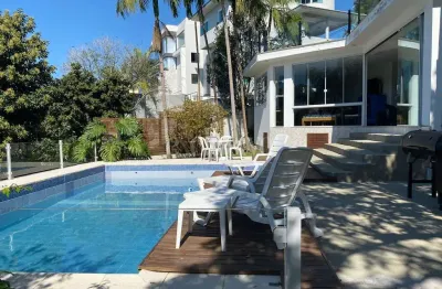 Casa em condomínio fechado com 4 quartos à venda na rua das laranjeiras, 475, bosque das mansões, são josé por r$ 3.600.000