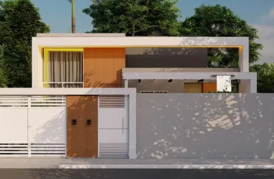 Casa para venda em macaé, vale das palmeiras, 3 dormitórios, 1 suíte, 1 banheiro, 1 vaga