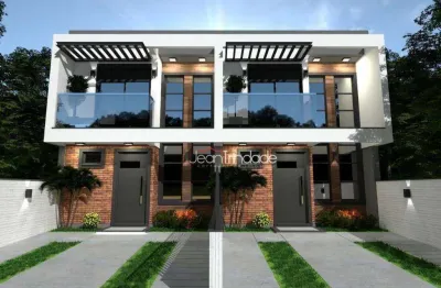 Sobrado com 3 dormitórios à venda, 100 m² por r$ 585.000,00 - residencial dos jardins - canoas/rs