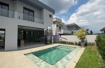 Casa alto padrão em loteamento residencial arborais, campinas/sp