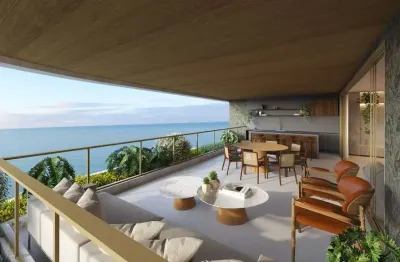 'frente mar escultural: sofisticação, natureza e design em total harmonia'