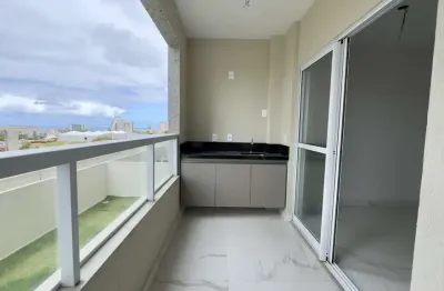Apartamento 2 quartos com varanda, vaga e móveis fixos ao lado do parque shoppin