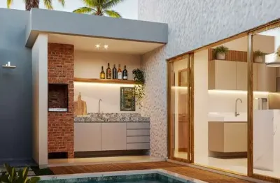 Condomínio á beira-mar de coruripe - casa de alto padrão de 3 suítes