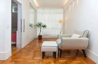 Vazio apartamento para venda com 100 metros quadrados com 3 quartos em leme - rio de janeiro - rj