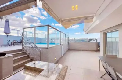 Cobertura com 4 quartos à venda na rua professora bartira mourão, 531, buritis, belo horizonte, 305 m2 por r$ 2.560.000