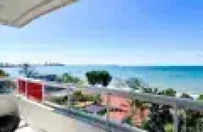 Vendo lindo apartamento frente mar, 03 quartos - cidade de penha