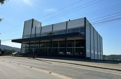 Alugo amplo galpão, novo, 3200m² - bairro encano, indaial