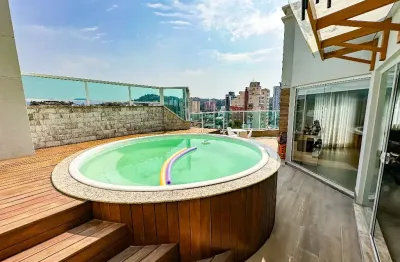 Vendo excelente cobertura duplex, 04 quartos, bairro vila nova - blumenau