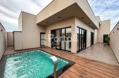 Ampla, Nova e Inteligente - Casa com 3 Suítes e Automação no Quinta do Lago 2.