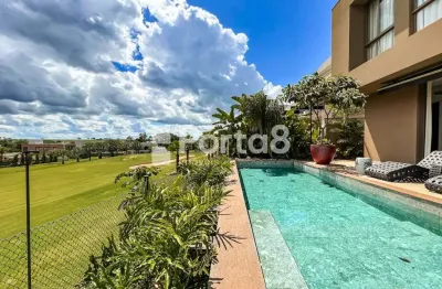 Casa em condomínio fechado com 5 quartos à venda na projetada 2, 1701, quinta do golfe jardins, são josé do rio preto por r$ 13.500.000