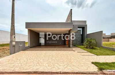 Casa em condomínio fechado com 3 quartos à venda na avenida projetada, 448, setlife residence club 2, mirassol por r$ 1.060.000