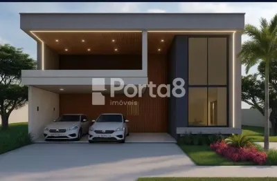 Magnífica Casa no Condomínio Village La Montagne: Luxo e Modernidade com 3 Suítes e Área Gourmet Deslumbrante!