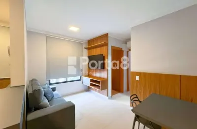 Apartamento mobiliado para locação no Naif Art com 2 dormitórios - próximo à Represa Municipal.