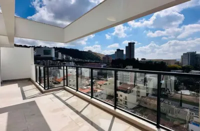 Cobertura a venda no cascatinha 3 quartos sendo 2 suítes e 2 vagas para carro elétrico