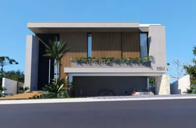 Casa Alto Padrão com 4 súites, lazer completo, 403m2, Alphaville, Juiz de Fora MG