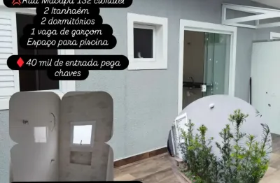 Repasse de financiamento itanhaém 2 dorms !! espaço para piscina