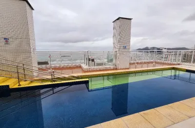 Garden com lazer na pompeia, oportunidade! pertinho da praia, 2 quartos, sendo 1 suíte, sacada gourmet.