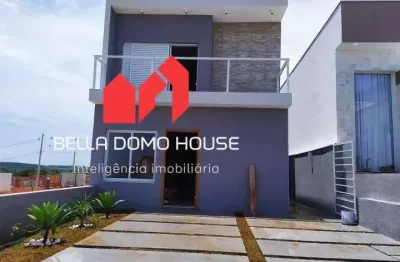 Casa em condomínio fechado com 3 quartos à venda na av. selma aparecida said quadra e lote b13 l56, 801, horto florestal villagio, sorocaba por r$ 730.000