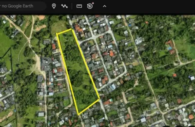 Excelente terreno plano e murado em marambaia com 13. 500 metros quadrados