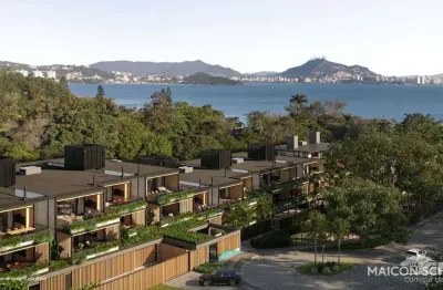 Casa (apartamento) garden com 2 suítes no condomínio passeio do mar, em cacupé- florianópolis/sc