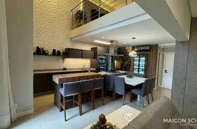 Apartamento duplex 3 suítes, mobiliado e decorado, jurerê, florianópolis/sc.