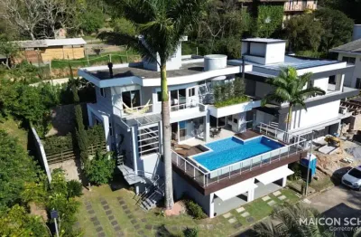 Casa 3 suítes em condomínio mobiliada e decorada, santo antônio de lisboa, florianópolis/sc.