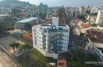 Apartamento 3 suítes, vista mar e vaga náutica, coqueiros, florianópolis/sc