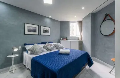 Apartamento 28m2 mobiliado, pronto para rentabilizar, miramar